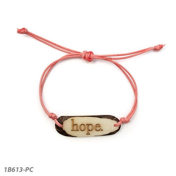 Tagua Hope Inspirational Bracelet