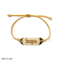 Tagua Hope Inspirational Bracelet