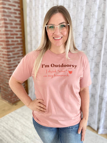 I'm Outdoorsy Graphic Tee