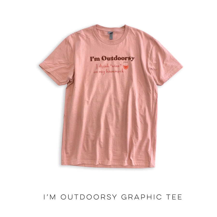 I'm Outdoorsy Graphic Tee