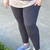 On The Go Leggings in Charcoal