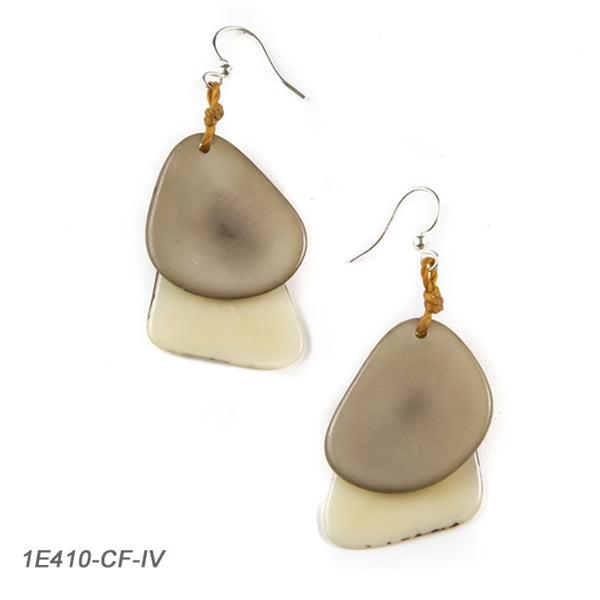 Tagua Fiesta Earrings