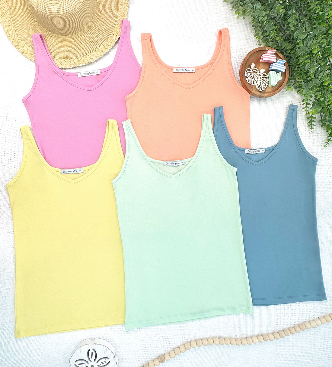 IN STOCK Kennedy Tank - Lime