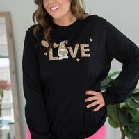 Leopard Gnome Love Tee