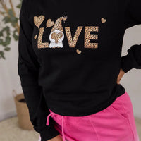 Leopard Gnome Love Tee