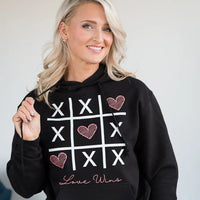 Love Wins Graphic Hoodie