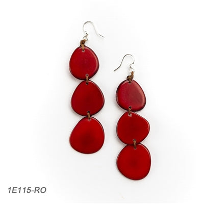 Tagua Bali Earrings