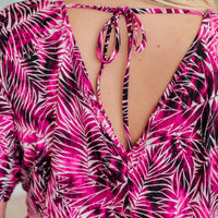 Sunset Sands V-Neck Dress