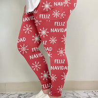 Feliz Navidad Leggings w/ Pockets