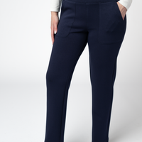 IN STOCK Luxe Ankle Bottoms- Navy