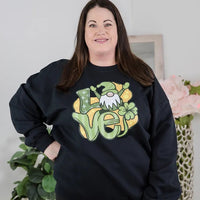 Shamrock Gnome Love Crewneck