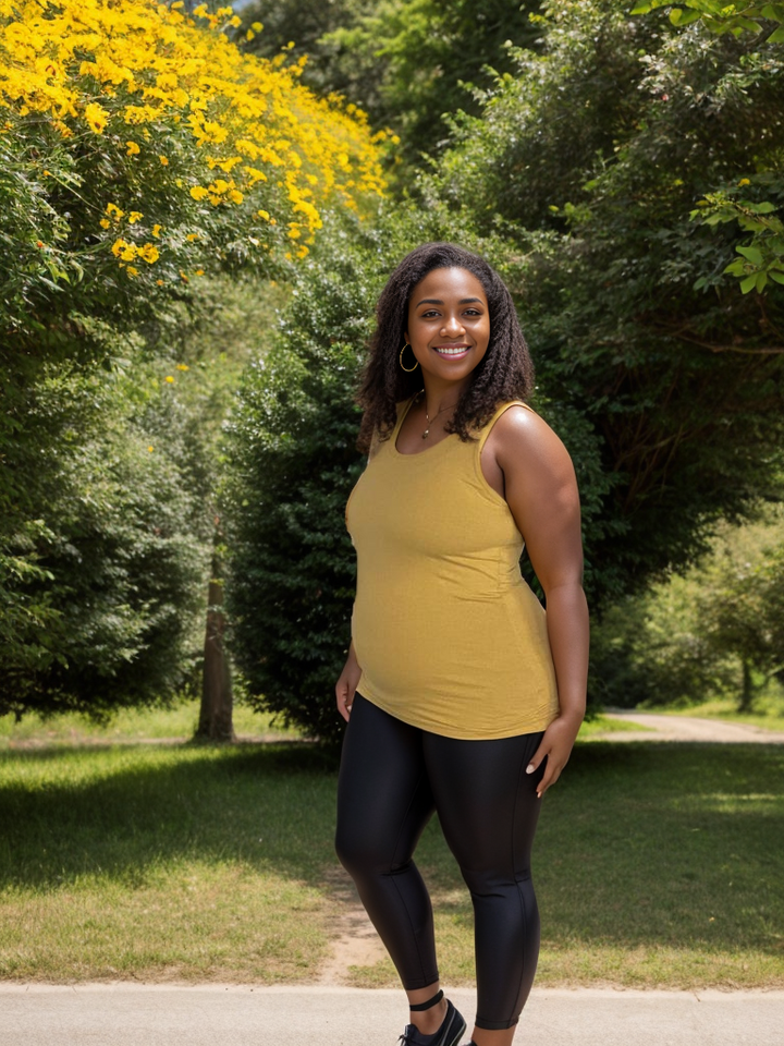 Strut Your Stuff Racerback Tank in Mustard