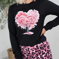 Valentine's Tree Long Sleeve Tee