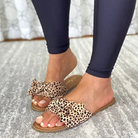 Why Knot Sandal in Cheetah