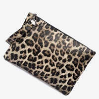 Leopard PU Leather Clutch