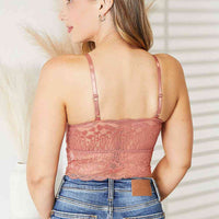 JadyK Luna Crisscross Front Lace Bralette