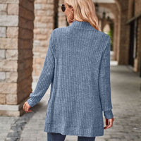 Open Front Cardigan with Pockets