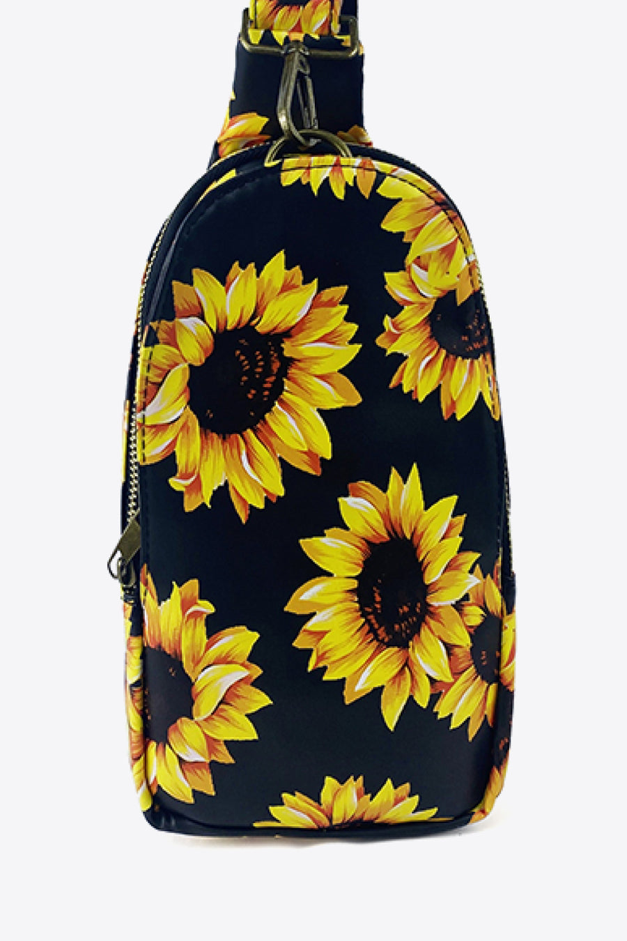 Printed PU Leather Sling Bag