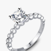 Classic 4-Prong Moissanite Ring