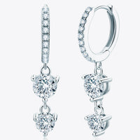 Be The One Moissanite Drop Earrings