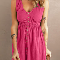 Magic Button Down Mini Dress