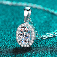 Be The One 1 Carat Moissanite Pendant Necklace