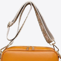 PU Leather Tassel Crossbody Bag