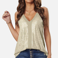 Sequin Racerback Tank