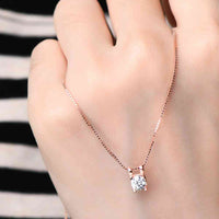 Moissanite 925 Sterling Silver Necklace