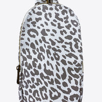 Printed PU Leather Sling Bag