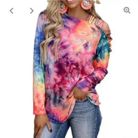 Burst of Life tie dye top