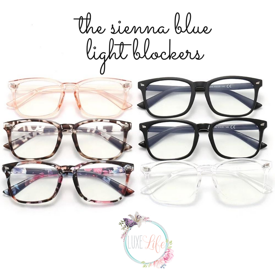 Sienna Blue Light Blockers