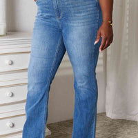 Judy Blue Full Size Straight Leg Jeans with Pockets