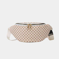 Printed PU Leather Sling Bag