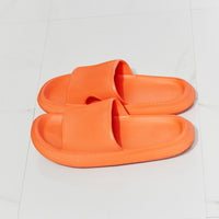 MMShoes Arms Around Me Open Toe Slide in Orange