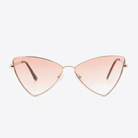 Metal Frame Cat-Eye Sunglasses