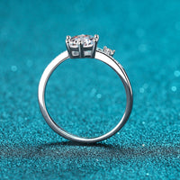 On My Mind 925 Sterling Silver Moissanite Ring