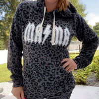 MAMA leopard hoodie