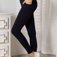 Basic Bae Wide Waistband Sports Leggings