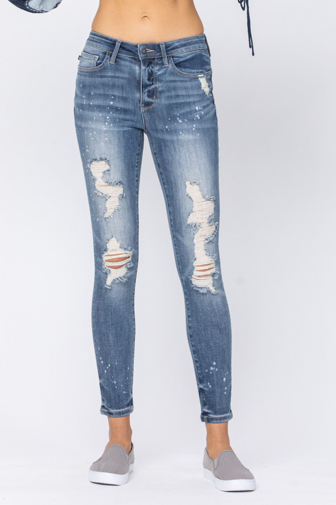 She’s All That Bleach splash Skinnies