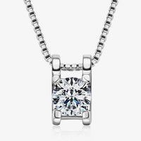 Moissanite 925 Sterling Silver Necklace