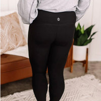 Black Anchored Leggings NO pocket