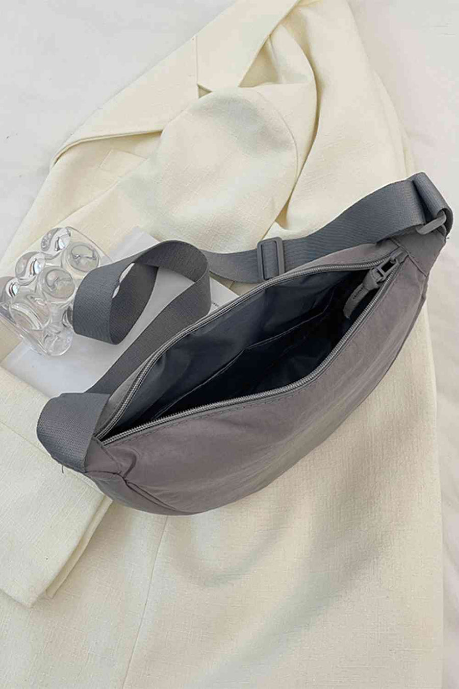 Solid Nylon Fanny Pack