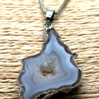 Irregular Agate Pendant