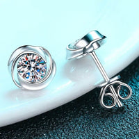 Feeling Fun Moissanite Stud Earrings