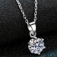 Get What You Need Moissanite Pendant Necklace