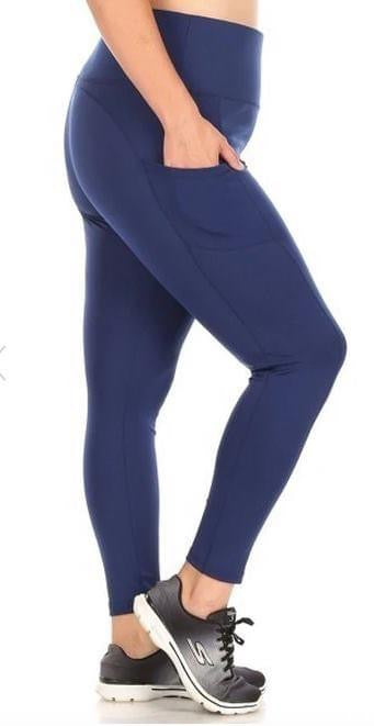 Solid workout leggings