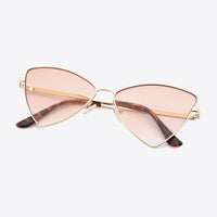 Metal Frame Cat-Eye Sunglasses