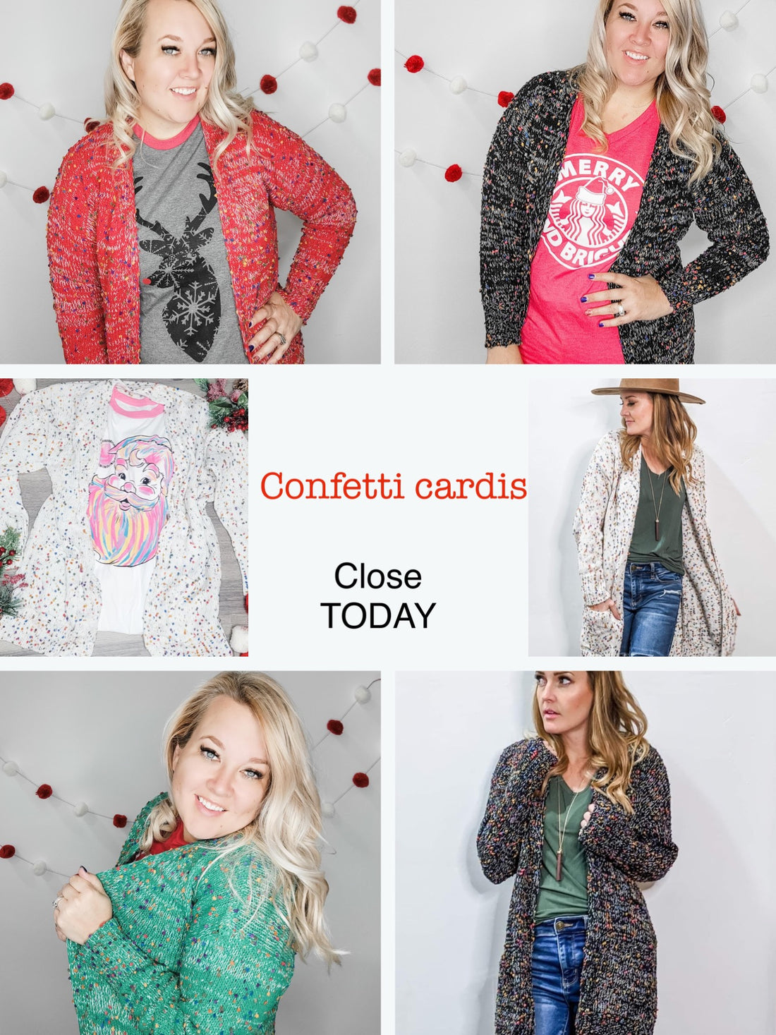 Confetti cardigan