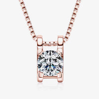 Moissanite 925 Sterling Silver Necklace